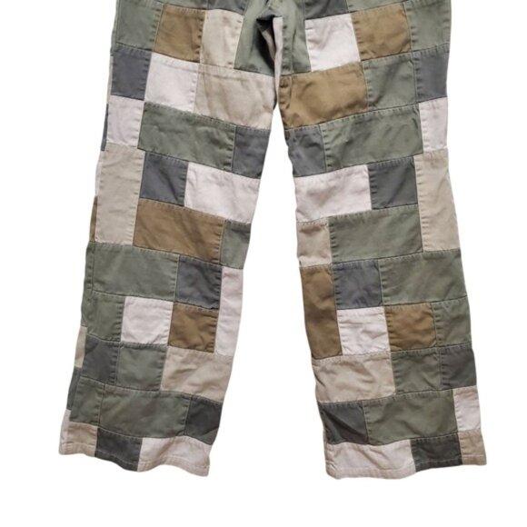 RARE Vintage 2000 Tommy Hilfiger Pants Rare Wide Leg Patchwork Panels - Picture 11 of 16